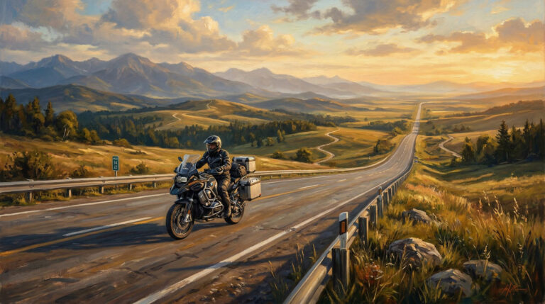 How Many Miles Per Day on a Motorcycle Trip?
