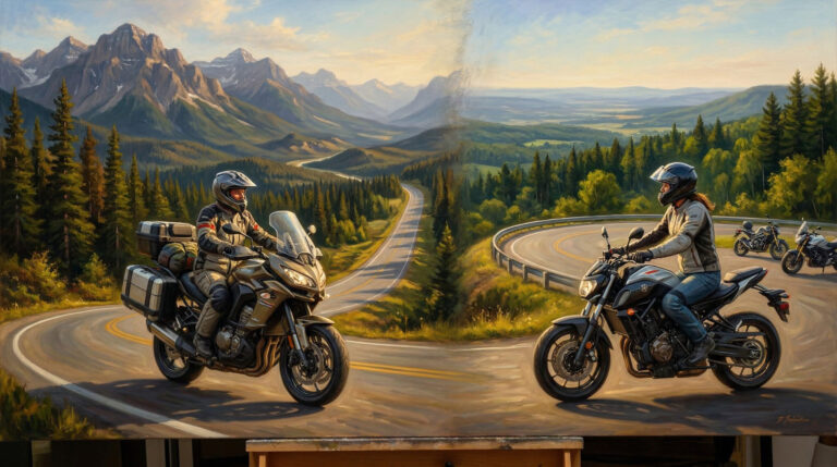 Motorcycle Touring vs Day Rides: What’s the Difference?