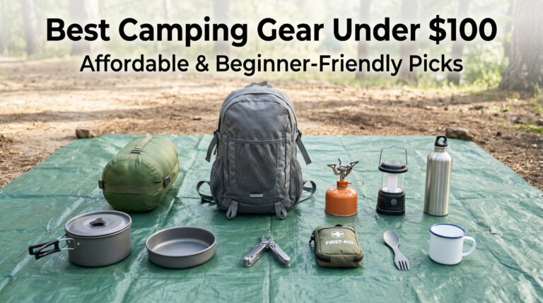 🏕️ Best Camping Gear Under $100 (Affordable & Beginner-Friendly Picks)