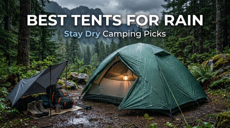 🏕️ Best Tents for Rain (Stay Dry Camping Picks)